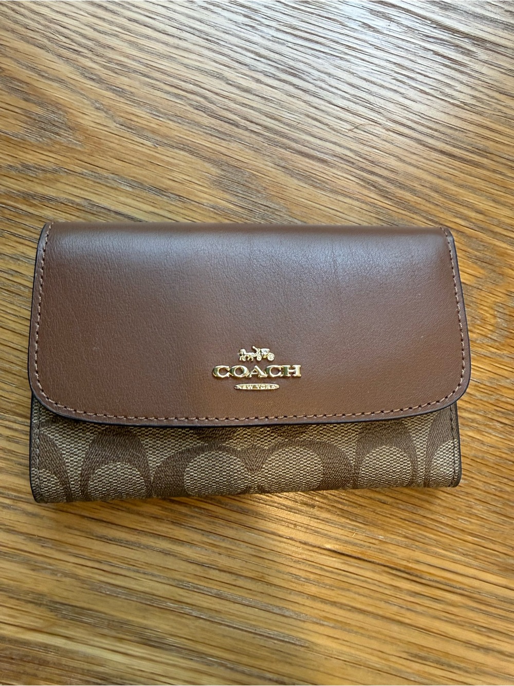 Coach wallet.